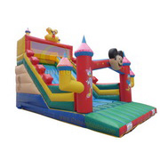inflatable rock climb slide Mickey Clubhouse